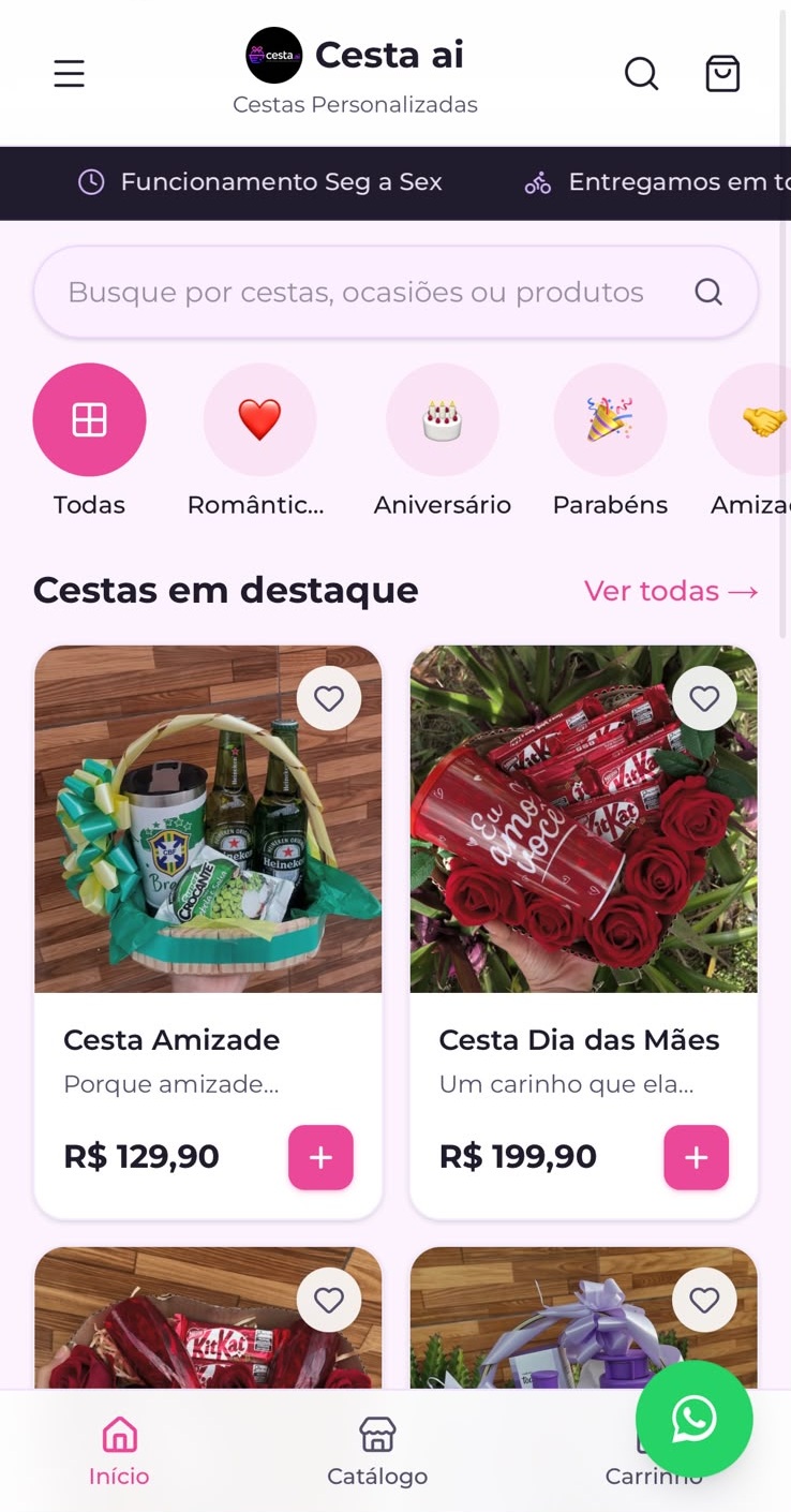 Loja personalizada